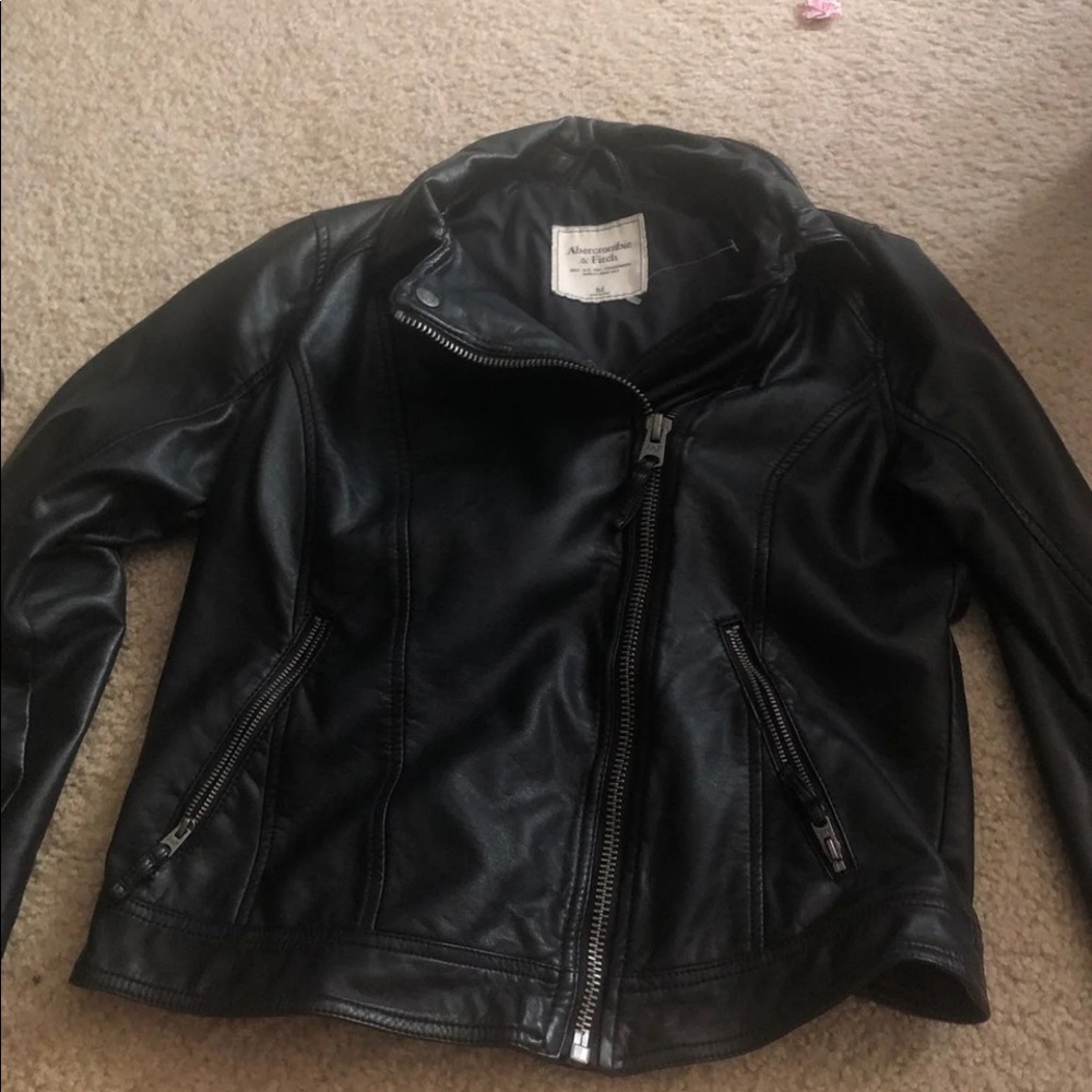 Faux Leather Jacket